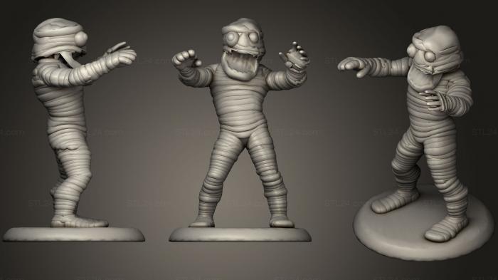 Figurines simple (MUM RA THE MUMMY, STKPR_0915) 3D models for cnc